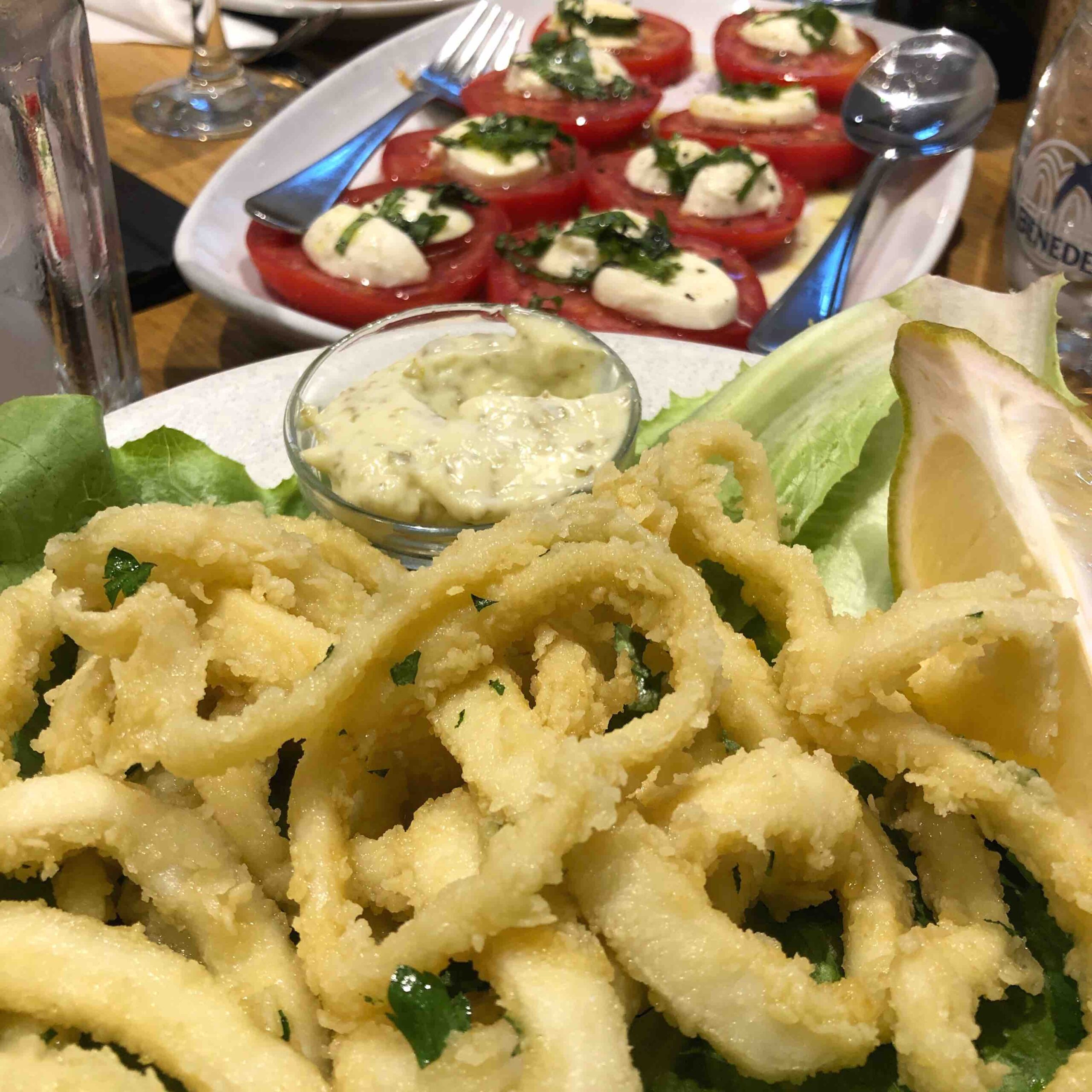 KVO Salt and Pepper Squid Kangaroo Valley Olives